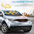 thumbnail image 3 of FIFA-theme Car Sun Umbrella Windshield Sun Shade | Foldable Front Window Sunshade | UV Protection Heat Insulation 133x73cm, 3 of 6