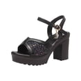 thumbnail image 1 of Amzcrzy Zapatos de mujer,Zapatos de mujer,Zapatillas de mujer, Sandalias informales de verano con punta redonda y plataforma de tacón alto para mujer. Sandalias Mujer Zapatillas De Casa, 1 of 5
