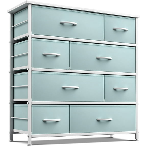 8 Drawers Chest Dresser - Aqua