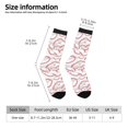 thumbnail image 2 of Balery Baseballs Calcetas Largas con Estampado para Hombre y Mujer – Suaves y Transpirables, Talla Única (US 5-11), 2 of 6