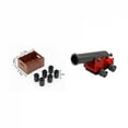 thumbnail image 3 of MOC Military Building Blocks Figure Napoleon Wars Soldier Accessories Weapon Cannon Sandbag Army Pirate Mini Brick gift X003 DIY, 3 of 9