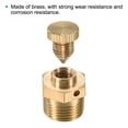 thumbnail image 4 of Unique Bargains Pneumatic Exhaust Valve Repair Replacement Parts Control Device, G3/8 Male, Gold Tone, 4 of 4