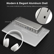 WAVLINK Thunderbolt 4 Quad Display Dock (15-in-1), WAVLINK 40Gbps Docking Station with 98W Laptop Charging, Single 8K@30Hz Quad 4K@60Hz, 2.5G RJ45, SD V4.0, 10Gbps USB3.1 for MacBook Pro/Air and More