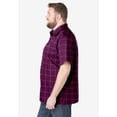 thumbnail image 4 of KingSize Men's Big & Tall Wrinkle-Resistant Short Sleeve Button Down, Printed, 4 of 6