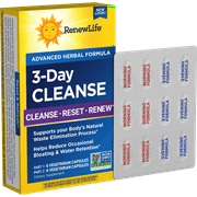 Renew Life 3-Day Cleanse Total Body Reset Capsules - 12 Count