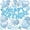 blue, variant on Black and Silver Birthday Decorations, 3D Foil Black Happy Birthday Balloons Banner with Star Balloons, Confetti Balloon, Hanging Swirls, for Boys Girls Men Women Party Decorations