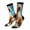 3 Black, variant on Cartoon Cloud Puppy Print Adult Socks for Men & Women,Calf Socks, Ankle Socks,Boots Socks,Breathable Casual Sock,Unisex Crew Socks