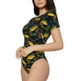 thumbnail image 2 of The Xecao Monster Truck1 Women's Crew Neck Body Suit, a short-sleeved bodysuit and basic swimsuit, both comfort and style for dating and daily life, 2 of 9