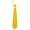 Yellow, variant on Pre-Tied Women's Tie, Adjustable Womens Ties with | Smooth Polyester Fabric, Clip Tie, Metal Chain Design, Multiple Colors, Party, Prom, Causal, Date