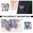 thumbnail image 2 of MasteelfCA 1pc Vintage Butterflies Exaggerated Brooch Creative Breastpin All-match Brooch, 2 of 8