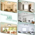 thumbnail image 2 of Brightever Black LED Flush Mount Ceiling Light Fixture, 12 Inch 24W, Super Slim 0.67 Inch 3200LM LED Ceiling Lights, Dimmable & 2, 2 of 7