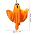 thumbnail image 3 of OAVQHLG3B Halloween Hanging Ghosts, Halloween Decor Lights Outdoor, Glowing Ghost for Yard Patio Garden Tree, 3 of 4