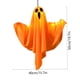 thumbnail image 3 of Colgante Luminoso de Halloween - Decoración de Poliéster con Luz Led para Interior y Exterior - Naranja/Blanco con 3 Modos de Luz - 40 Cm X 50 Cm - Ideal para Fiestas, Jardines, Porches y Árboles, 3 of 4
