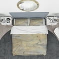 thumbnail image 3 of Designart 'Geometric Cream Block III' Geometric Bedding Set - Duvet Cover & Shams, 3 of 4