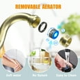 thumbnail image 5 of Akicon Bridge Kitchen Faucets - Solid Brass Kitchen Faucet with Side Sprayer - 2 Cross Handles Brushed Gold Kitchen Sink Faucet, AK96718N1, 5 of 5