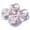Beige, variant on Closed Toe Sandals for Girls Cute Bow Rhinestone Adjustable Button Ankle Strap Non Slip Soft Sole Princess Shoes