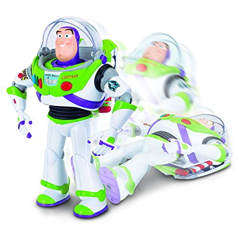 Toy Story 4 Disney Pixar Buzz Lightyear With Interactive Drop Down Action Walmart Canada
