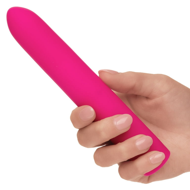 CalExotics Rechargeable Classic Chic Standard Silicone Bullet Vibrator,  Pink - Walmart.com