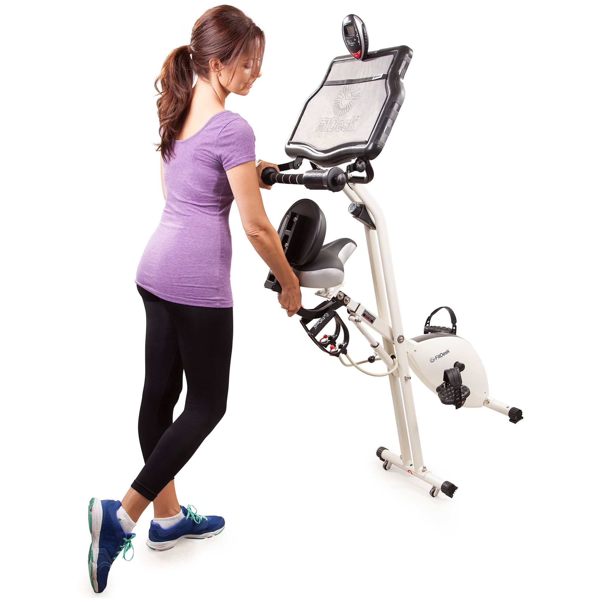 Fitdesk Pedal Desk 2 0 Exercise Bike With Sliding Desk Platform