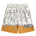 thumbnail image 3 of Ulitacool Summer Pants For Girls Wide Leg Stretchy Shorts For Summer Spring Fall With Elastic Waist Beach Shorts Adorable Clothes White 14-15 Years, 3 of 3