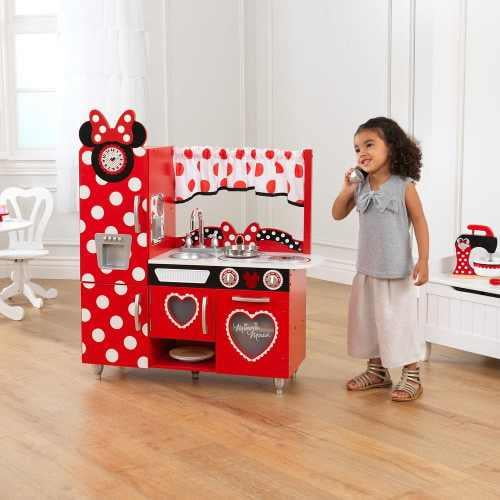 Cocina De Juguete cocinita Vintage Kidkraft 53371 Kidkraft Minnie Mouse Vintage Kitchen Bodega Aurrera en linea
