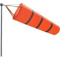 thumbnail image 1 of Airport Windsock Rip-stop Outdoor Rainbow Wind Measurement Sock Bag with Reflective Belt (40"), 1 of 4
