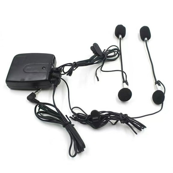 NATEFEMIN Ideal Motorcycle Accessory for Long Trips - Intercom Device with Belt Clip & Headphones for Comfortable Travel