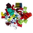 thumbnail image 6 of Channie’s Magnetic Tiles 115 Pieces-Building Blocks STEM Learning Set, 6 of 7