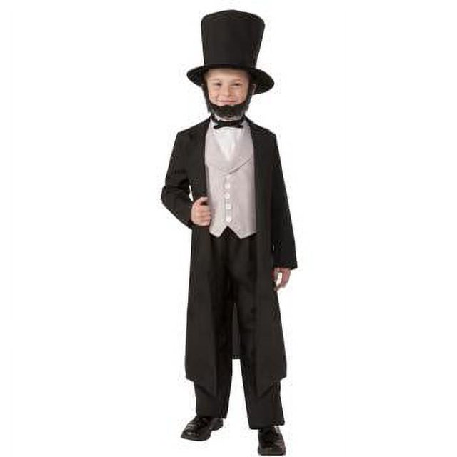 Forum Novelties Costume Deluxe Abraham Lincoln, Petit