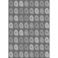 thumbnail image 1 of Ahgly Company Machine Washable Indoor Rectangle Transitional Ash Gray Area Rugs, 5' x 7', 1 of 7