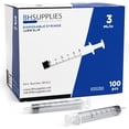 thumbnail image 1 of Jeringa BH Supplies Luer Slip Tip 3 ml (sin aguja) x100, 1 of 6