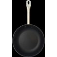 thumbnail image 1 of Imusa LCI-19008 Wok de hierro fundido ligero antiadherente previamente sazonado con asas de acero inoxidable, negro, 1 of 1