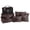 Espresso, variant on G-Force 6 Piece Ultimate Polyester Traveling Set in Emerald Green