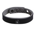 thumbnail image 3 of Pulsera deportiva antiestática de silicona de liberación rápida a prueba de sudor para parejas, negro Feliz Sencillez, 3 of 5