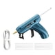 thumbnail image 2 of Pistola de pegamento termofusible con barras de pegamento a batería para manualidades, reparaciones y bricolaje. 10 barras de pegamento azul, 2 of 9