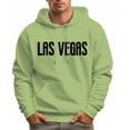 thumbnail image 5 of Men's 100% Cotton LAS VEGAS Hoodie 330g Thick Pocket Hood, 5 of 16