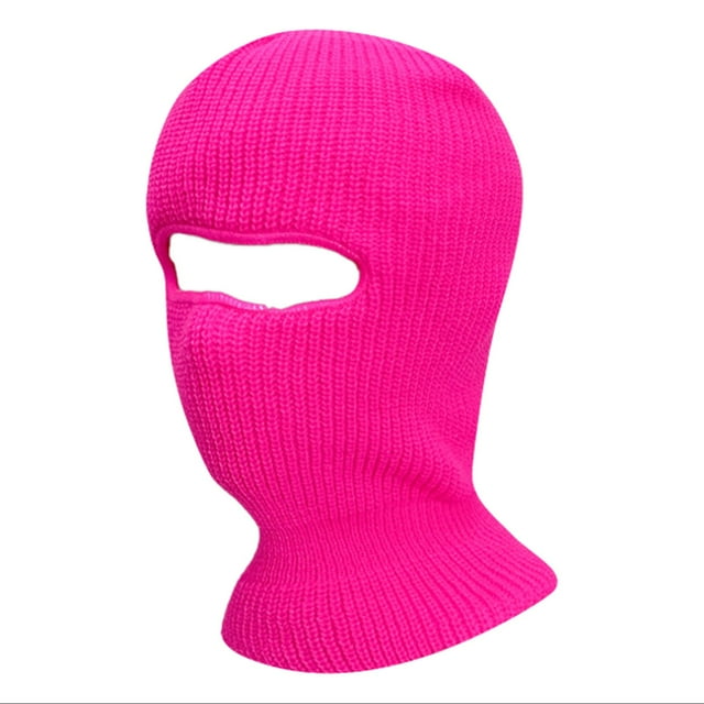 WEAIXIMIUNG Compression Gloves Men Winter Riding Winter Warm Hole Head Cover Outdoor Knitted Wool Hat Ski Hat