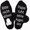 Grey, variant on BYHONG Socks for Women Birthday Gift for Men Dad Grandpa Grandma Advent Calendar Filling Ideas Small Gifts Mini Gifts Socks Running Socks Womens Grey One Size