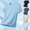 thumbnail image 6 of Dagaeig Short Sleeve Shirts for Men Summer Pullover Athletic Casual Plain Workout Moisture-Wicking Mens T-Shirts Outdoor, 6 of 7