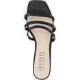 thumbnail image 3 of Journee Collection Womens Camarie Faux Leather Studded Slide Sandals, 3 of 3