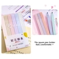 thumbnail image 3 of YAOMOBB Soft Nib Highlighter Pastel Highlighters Set Soft Nib Fluorescent Colors Square Barrel Student Stationery, 3 of 5