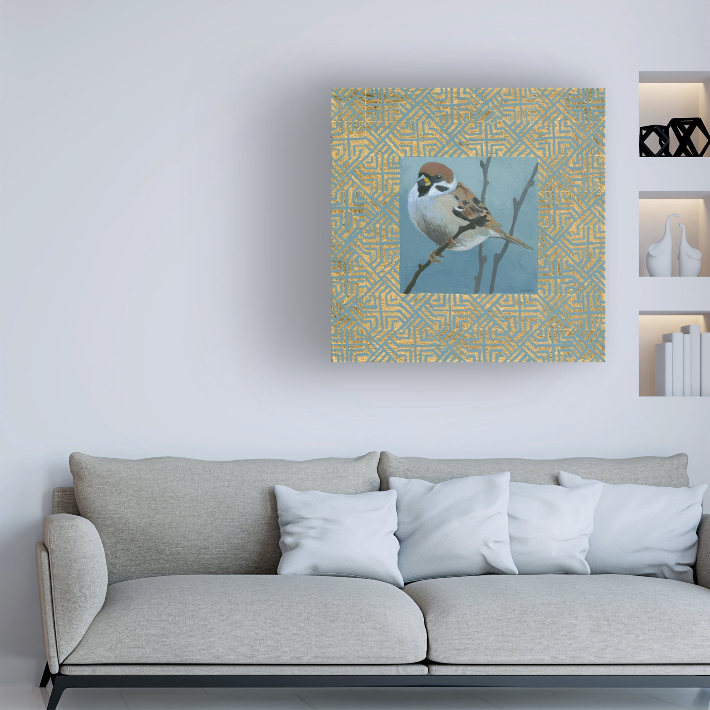 Kathrine Lovell 'The Sparrow' Canvas Art