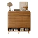 thumbnail image 2 of Zapatero con cajón de madera, Zapatero de almacenamiento moderno Vertical ajustable, organización del hogar, pasillo Schuhe Schrank, 2 of 4