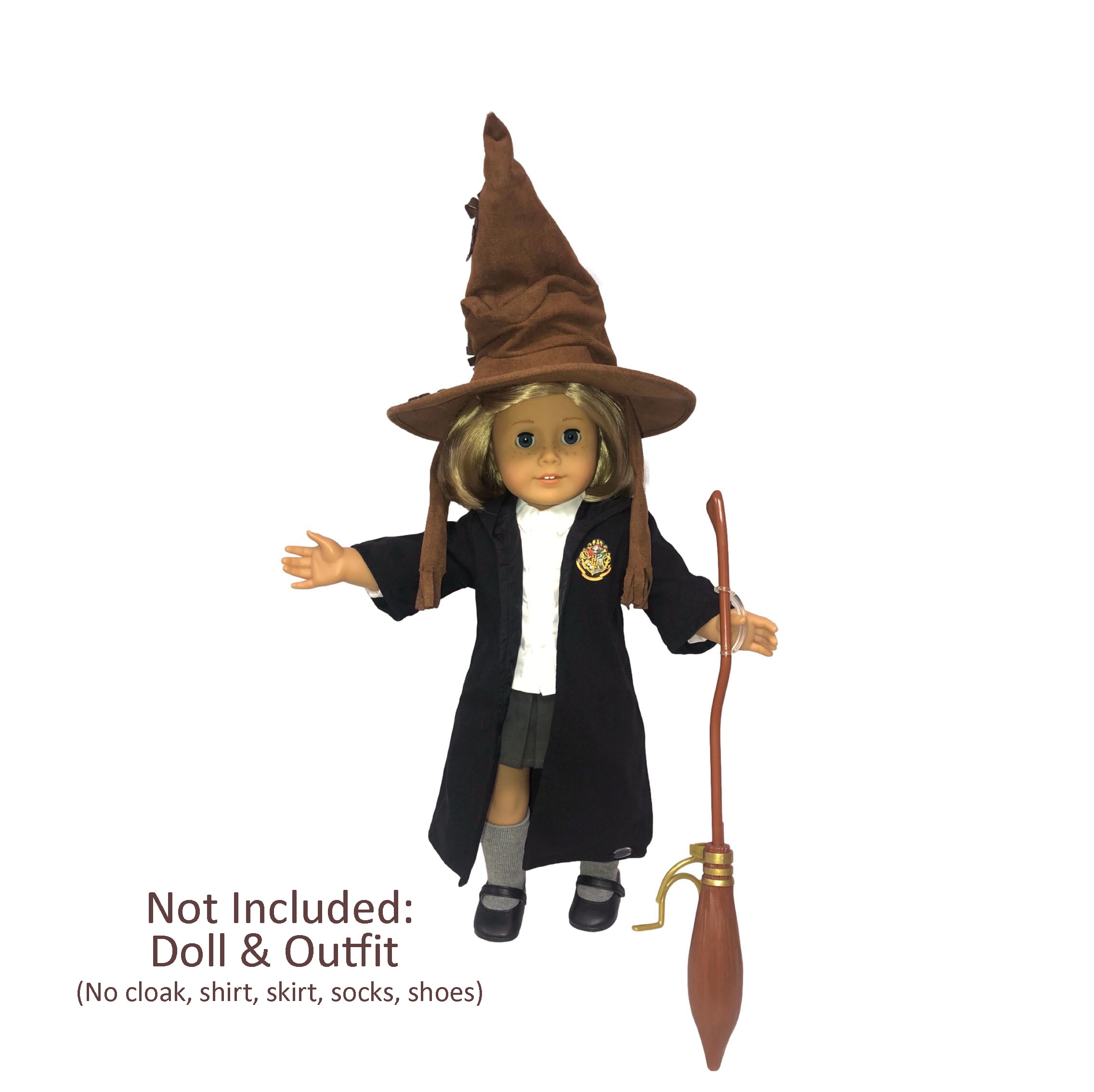 American Girl Harry Potter Sorting Hat & Nimbus 2000 for 18inch Doll New w Box