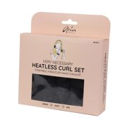 Aria Beauty Very Necessary Heatless Curl Set, Hair Rollers, Black, 1 Pc