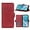 Red, variant on OnePlus 8T / OnePlus 8T 5G Case, Wallet Folio Flip PU Leather Magnetic Buckle Slim Back Cover Built-in Card Holder Slot and Stand for OnePlus 8T / OnePlus 8T 5G (Red)
