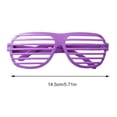 thumbnail image 3 of Gafas Funny Best Gifts Party Glass Festival Trajes Accesorios Púrpura, 3 of 3