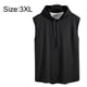thumbnail image 2 of Camiseta sin mangas con capucha y ajuste informal, camiseta sin mangas para entrenamiento en gimnasio, 2 of 6