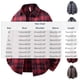 thumbnail image 5 of Ceisia Men's Relaxed Fit Long Sleeve Plaid Flannel Shirt Casual Button Down Turndown Collar Shirt Navy XXXXL Gifts, 5 of 5