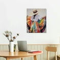 thumbnail image 3 of PIKWEEK Mexican Art Wall Poster Canvas Painting Mexican Folk Dance Art Decor Couple Room Aesthetic Poster Canvas Painting Wall Art Poster for Bedroom Living Room Decor, 3 of 5